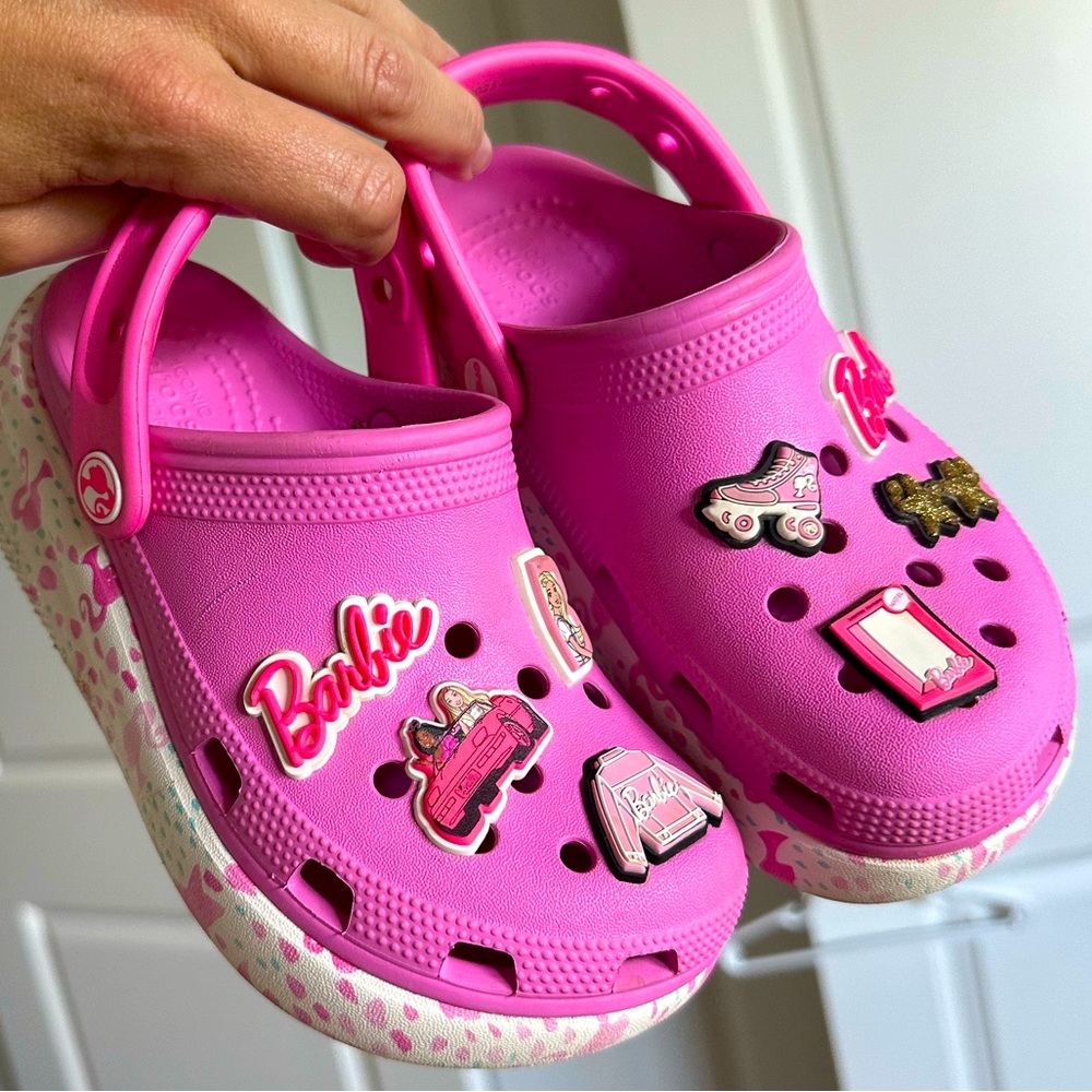 Barbie Cutie Crush Platform Crocs